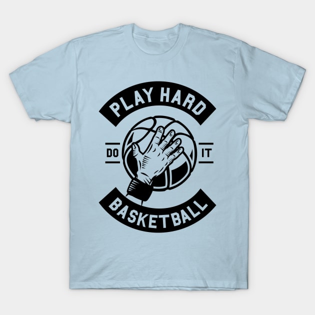 Work hard, play hard T-Shirt by Superfunky